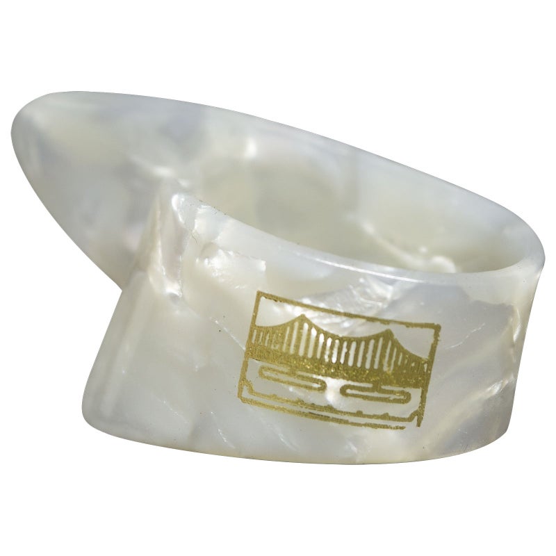 Golden Gate GP-5-4PK Pearloid Thumb Picks - Medium - 4 Pack - Image 1